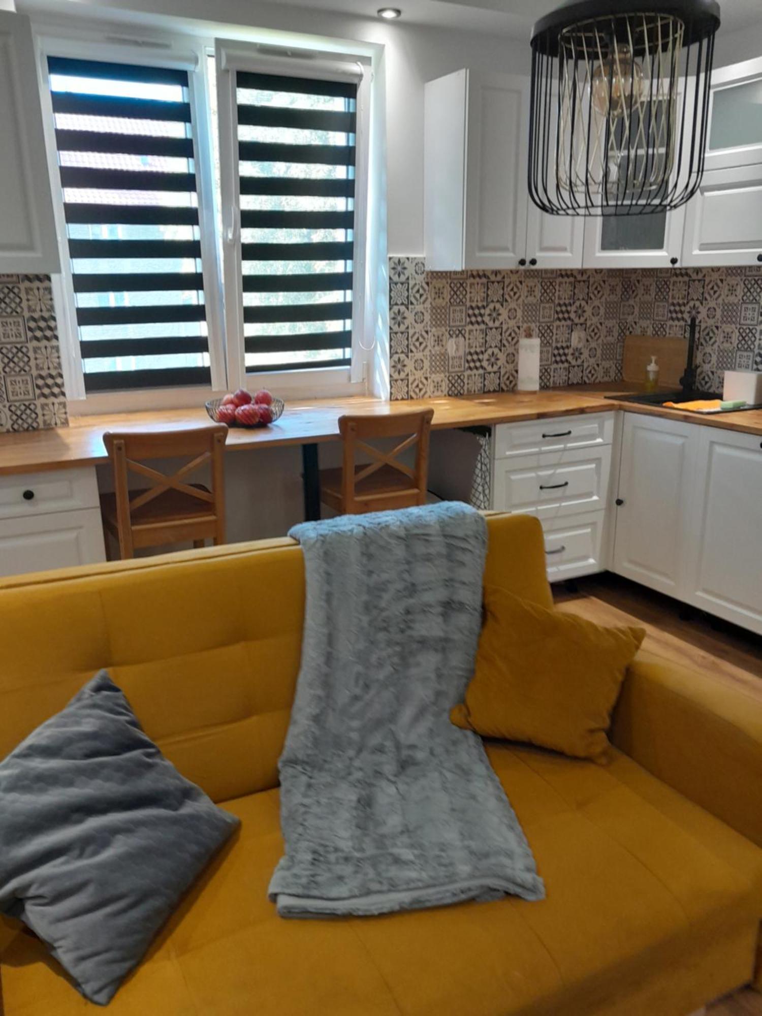 Apartament "Konie I Anioly" โบกุสชุฟ-กอร์เซ ภายนอก รูปภาพ